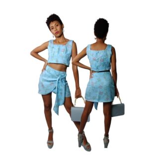 Conjunto Saia envelope