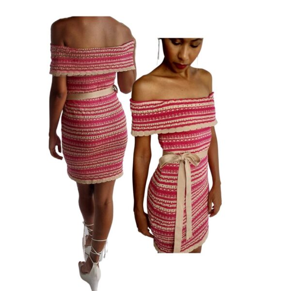 Vestido em crochê